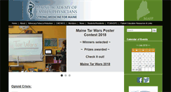 Desktop Screenshot of maineafp.org